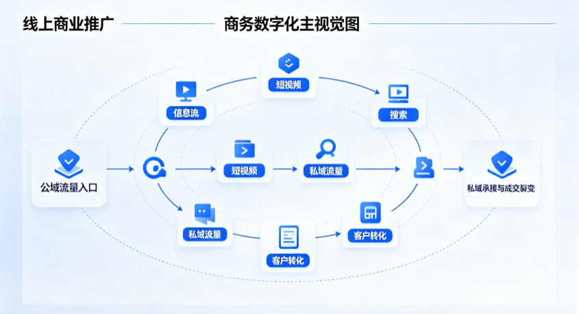 朝天区线上商业推广怎么做？全域流量闭环搭建与低成本转化实战指南
